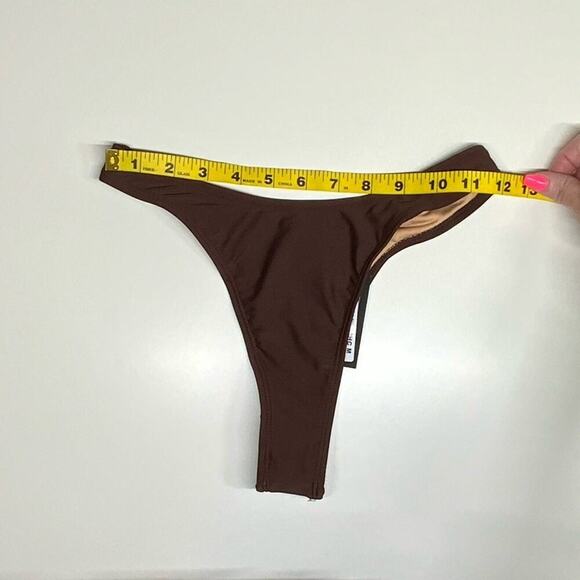NWT | Forplay | 3-Piece Bikini Set | Brown | Medium - Picture 7 of 16